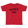 The Evolution of Rock Toddler T-shirt