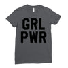 girl power Ladies Fitted T-Shirt