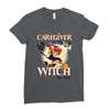 caregiver witch Ladies Fitted T-Shirt