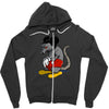 mickey rat Zipper Hoodie