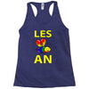 gay pride parade lgbt lesbian gay bi trans queer pan light Racerback Tank