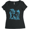 house of eagle Women's Triblend Scoop T-shirt