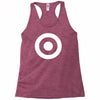 bullseye sticker vinyl decal Racerback Tank