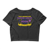 I Love Someone with Bladder Cancer to The Moon &amp; Back to Infinity Crop Top