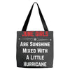 June Girls Tote Bags