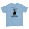 Princesses Are Born In February Youth Tee