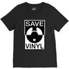 save the vinyl V-Neck Tee