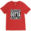 straight outta tomato town V-Neck Tee