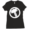thor logo avengers marvel Ladies Fitted T-Shirt