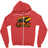 the bear jew Zipper Hoodie