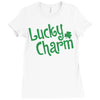lucky charm Ladies Fitted T-Shirt