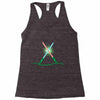 christmas lightsabers Racerback Tank