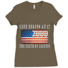legends are born in 2000 hoodie 5 Ladies Fitted T-Shirt