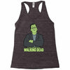 old school zombie Racerback Tank