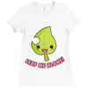 leaf me alone Ladies Fitted T-Shirt