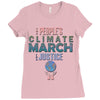 people's climate march for justice 2017 Ladies Fitted T-Shirt