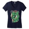 monster 5 Women's V-Neck T-Shirt