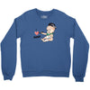 Cute Baby Painter's Mom Love Crewneck Sweatshirt