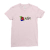 I Love Nature Ladies Fitted T-Shirt