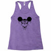 dead mickey mouse halloween Racerback Tank