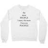 poodle lover Crewneck Sweatshirt