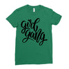 girl gang 2 Ladies Fitted T-Shirt