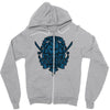 mutant and proud(leo) Zipper Hoodie