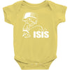 pee on isis decal look Baby Onesie