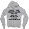 Smartass November Girl Zipper Hoodie