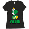 yoshi (2) Ladies Fitted T-Shirt