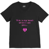 this is my heart when i see you V-Neck Tee