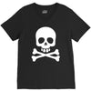skull V-Neck Tee