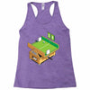 pre computers Racerback Tank