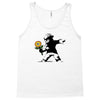 banksy flower Tank Top