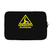 vorsicht zuchtbulle funny Laptop sleeve