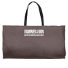 men's funny graphic Weekender Totes