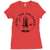 Dent The Universe Ladies Fitted T-Shirt