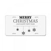 merry christmas and happy new year License Plate