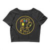 thanos gauntlet 3 Crop Top