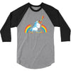 rainbow chainsaw massacre 3/4 Sleeve Shirt