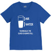 technically the glass is always full V-Neck Tee