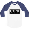 reflections on pi 3/4 Sleeve Shirt