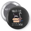 ninja cat Pin-back button