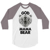 god mama bear 3/4 Sleeve Shirt