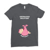 Estimated Delivery September Baby Girl Ladies Fitted T-Shirt