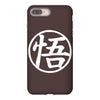 goku uniform logo  japanese anime tv show z gt iPhone 8 Plus