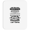 I Am A November Women Mousepad