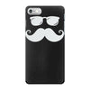 hipster glasses and moustache iPhone 7 Case