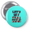 star spangled hammered Pin-back button