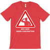 body under construction road sign T-Shirt